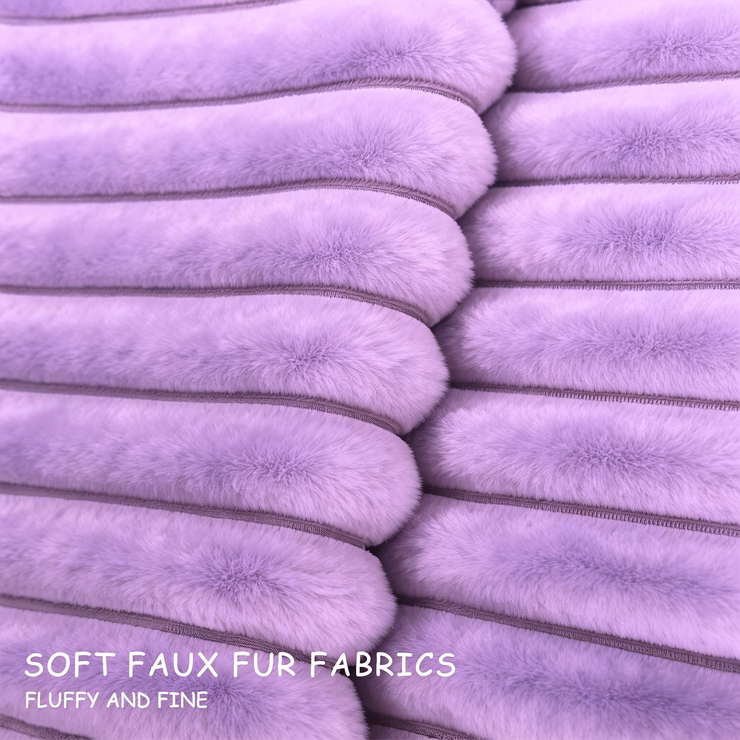 Aldernest 2 Pack 22x22 Pillow Cover Velvet Pillow Covers, Violet