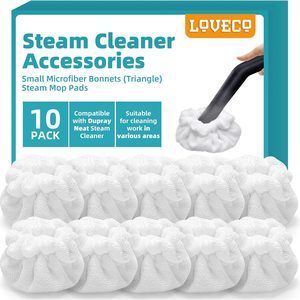 Grovemark Microfiber Bonnets for Dupray Steam Cleaner, McCulloch & awasky, etc, 9.9 ounces
