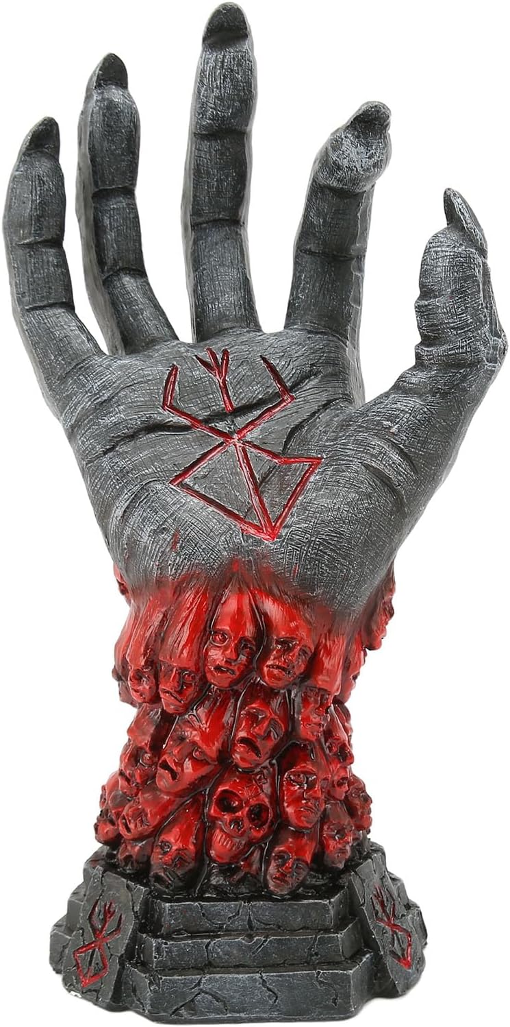 VelloHome 9.6 Inch Height Berserk Figure Berserk Statue Hand, Approx. 9.6 x 5.1 x 4.7 inches