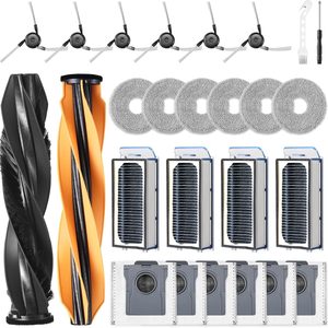 CozyWick 26 Pack Accessories for Dreame X50 Ultra /L40s Pro Ultra / V50 Vacuum Robot, 0.48 kg
