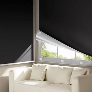 Tanglewick Portable Blackout Curtains for Bedroom, Black Out Window Cover, 0.3 kg, 42"W x 60"H, 17.5 Square Feet