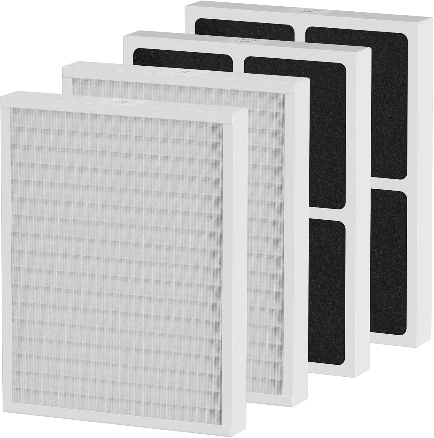 Ashenby 4 Pack 30920 Air Filter Replacement MERV-13 Compatible with Hunter HEPAtech 30920 fits 30050 30054 30055 30065 30070 30071 30075 30080 30177
