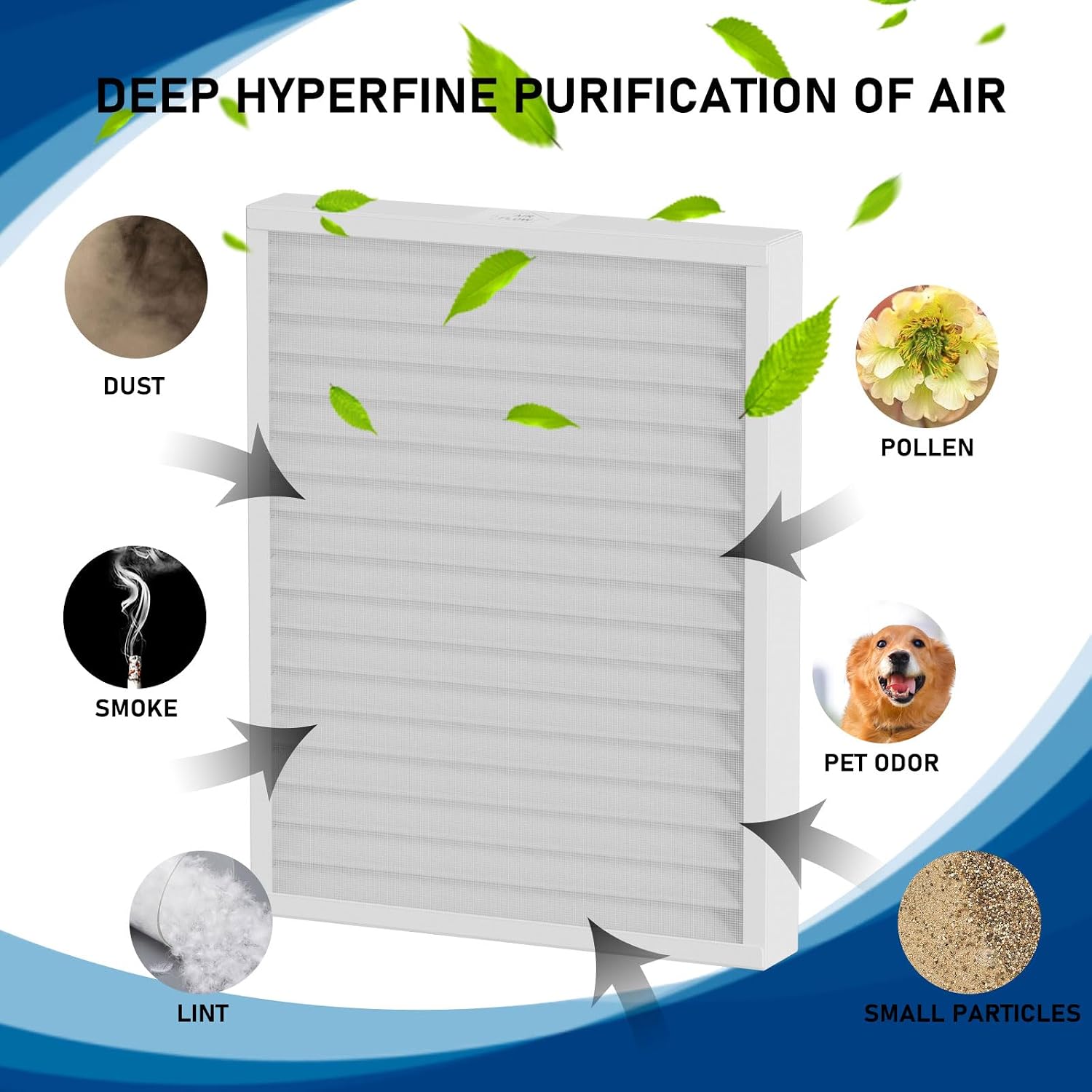 Ashenby 4 Pack 30920 Air Filter Replacement MERV-13 Compatible with Hunter HEPAtech 30920 fits 30050 30054 30055 30065 30070 30071 30075 30080 30177