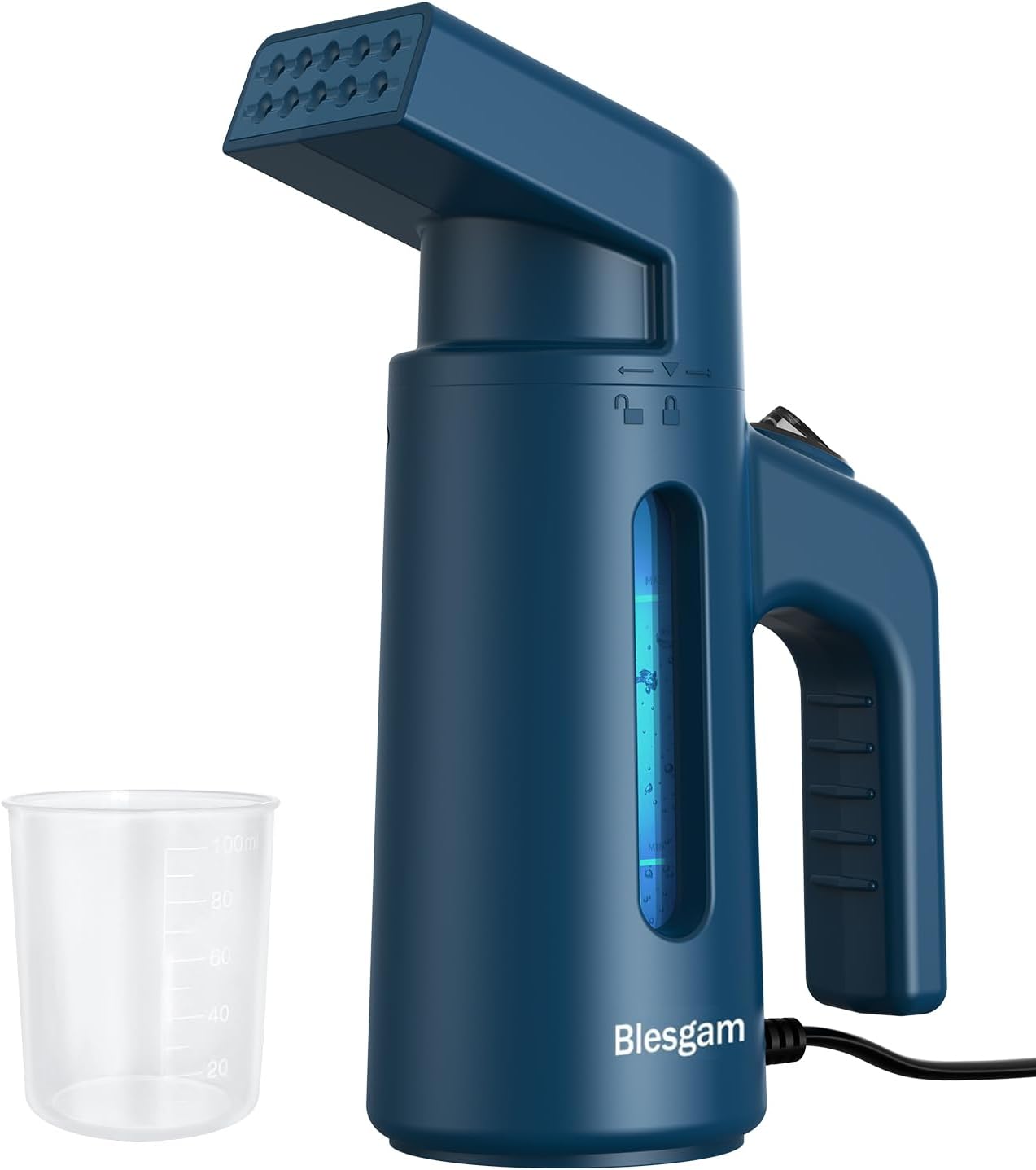 Harborstead Steamer for Clothes 700W, Double Row Steam Handheld Clothes Steamer, 1.2 pounds