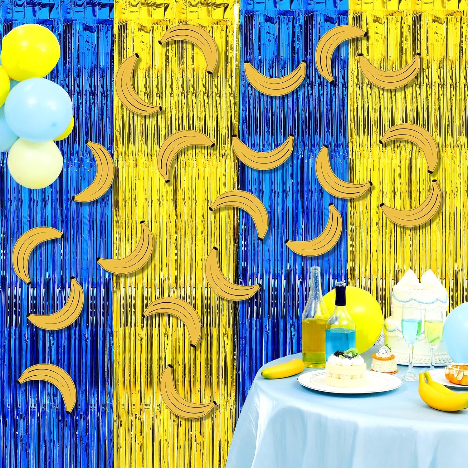 Rowanmere 39 Pcs Birthday Party Decorations, Banana Cartoon