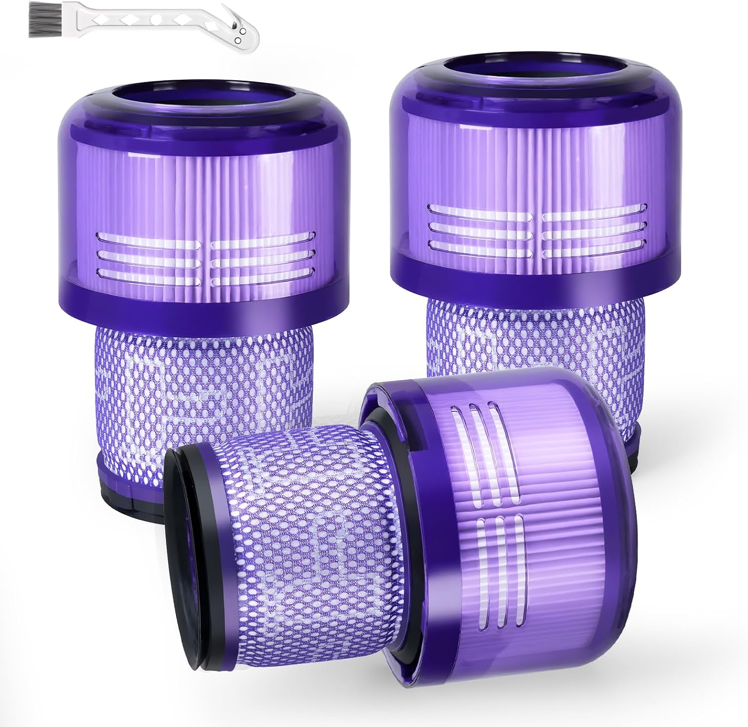 Barleyfield V11 V15 Vacuum Filters Replacement Compatible with Dyson V11 V15, 12 ounces