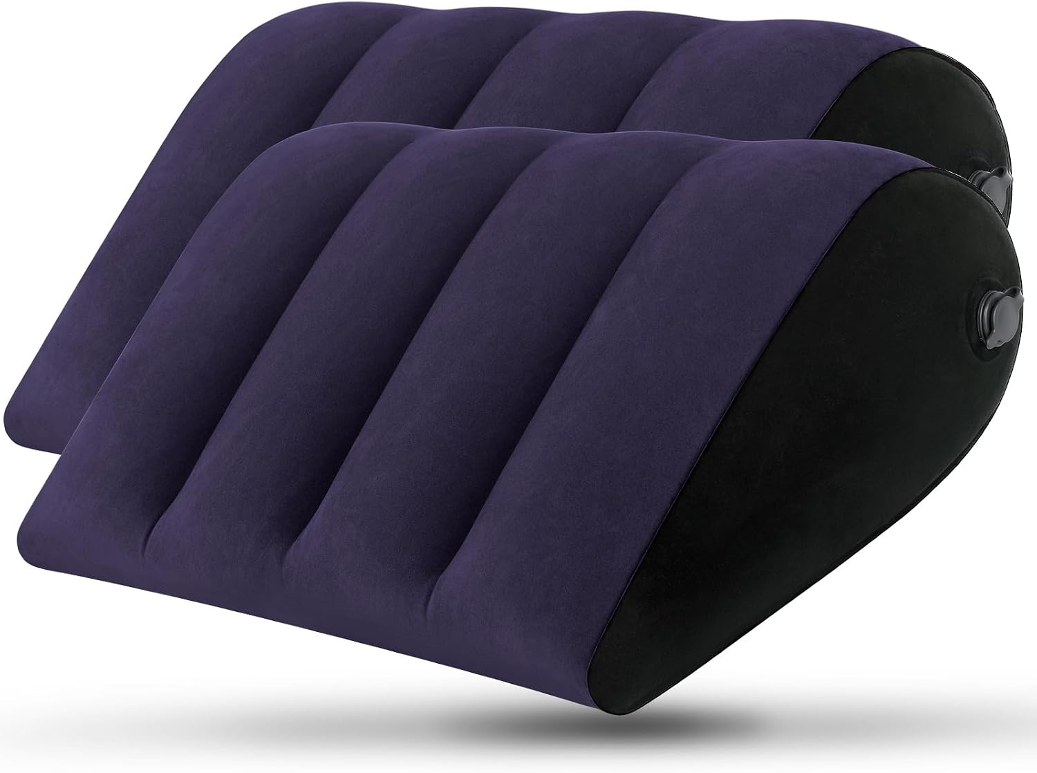Aldernest Portable Inflatable Wedge Pillow 2 Pack, Body Positioner for Sleep Support, 0.3 kg, large 18-20inch
