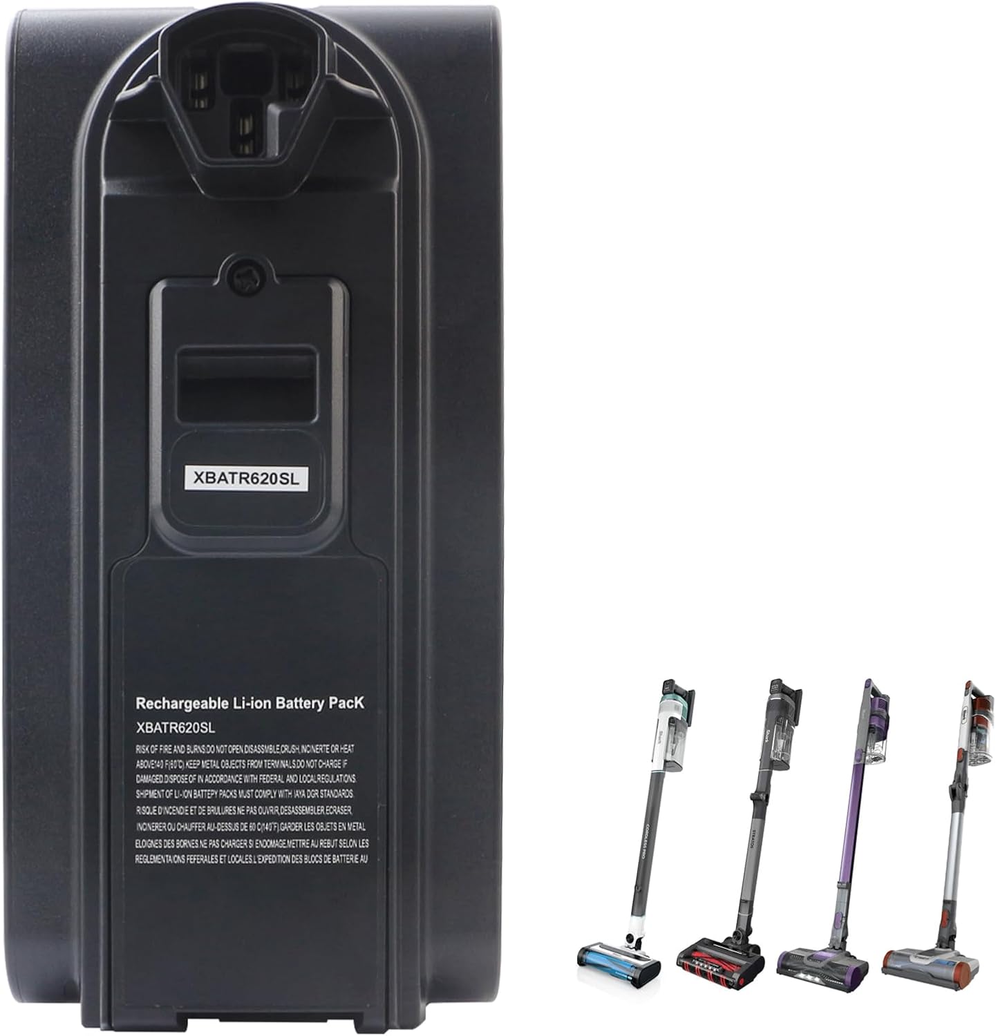 CozyWick XBATR620SL XBATR625SL Battery Replacement for Shark Stratos IZ540H IZ562H, 1.17 pounds