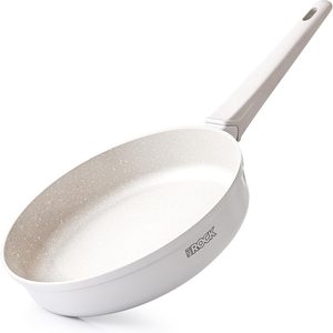 Ashenby SOHO 9.5-Inch Ceramic Non Stick Frying Pan – Nothing Sticks, Never Warps, 1.11 kg, Cream