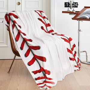 Aldernest Blanket for Boys Adults, Baseball Gifts for Boys 6 7 8 9 10 11 12 Years Old Baseball Lovers, 40x50 in, Green White