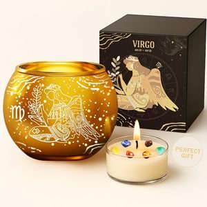 Tanglewick Birthday Gifts for Women Virgo Candle Gift Set Christmas Valentines Mothers Day Graduation Anniversary Mom Friendship Her Sisiter Home