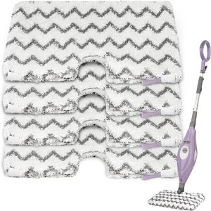 CozyWick Steam Mop Replacement Pads for Shark S3500 Series S3501 S3601 S3550 S3801 S3901 SE450 S3601D S3901D S2901 S2902 Microfiber Steam Pocket Mop