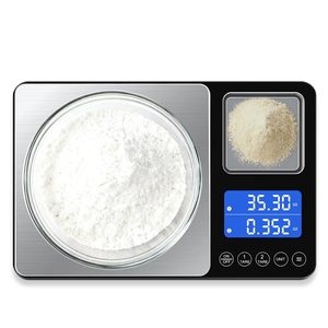 Aldernest Digital Dual Platform Kitchen Scale, 1.2 pounds, Black