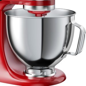 Aldernest 5 QT Stainless Steel Mixer Bowl for KITCHENAID TILT-HEAD 4.5-5 Qt Mixer, 1.5 pounds, MixerBowl-45QT, Silver