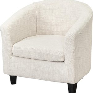 Ashenby Club Chair Slipcover 2Piece Stretch Tub Chair Slipcover Armchair Sofa Cover, 1.6 ounces