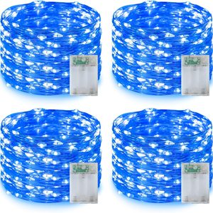 NestoraHome Blue Fairy Lights Battery Operated, 0.16 kg
