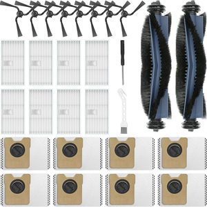 CozyWick 28 Pack Replacement Parts Accessories Compatible with Eufy C10 Robot Vacuum, 4.8 ounces