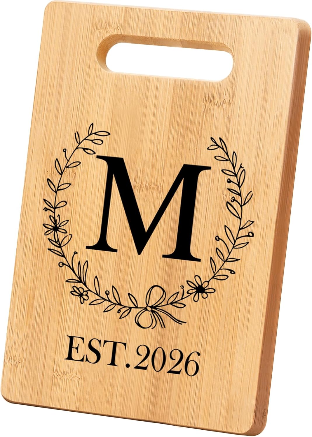 Aldernest 2026 Wedding Gifts for Couples – Monogrammed Personalized Cutting Board, 0.4 kg, 11.5"L x 7.5"W
