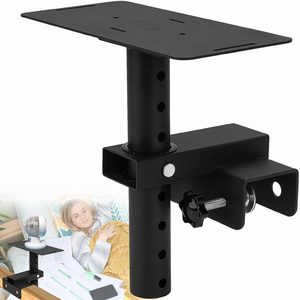 Ashenby Adjustable Bunk Bed Fan Holder, Universal Fan Stand for Lofted Bed and Dorm Room, Black
