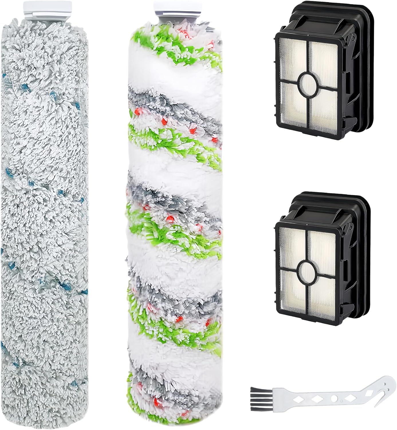 Aldernest Brush Rolls and Filters Replacement for Bissell CrossWave 2554 & HydroSteam