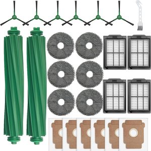 Aldernest 25 Pack Replacement Parts for iRobot Roomba 505X, Plus 405/505/507 Combo, Green