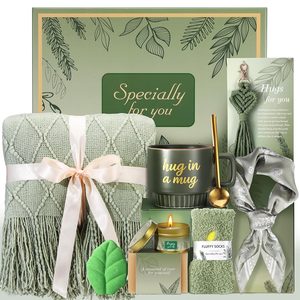VelloHome Birthday Gift Basket for Women, Get Well Soon Care Package Self Care Gift