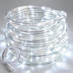 Birchmont 50ft White Rope Lights, Connectable for Indoor & Outdoor