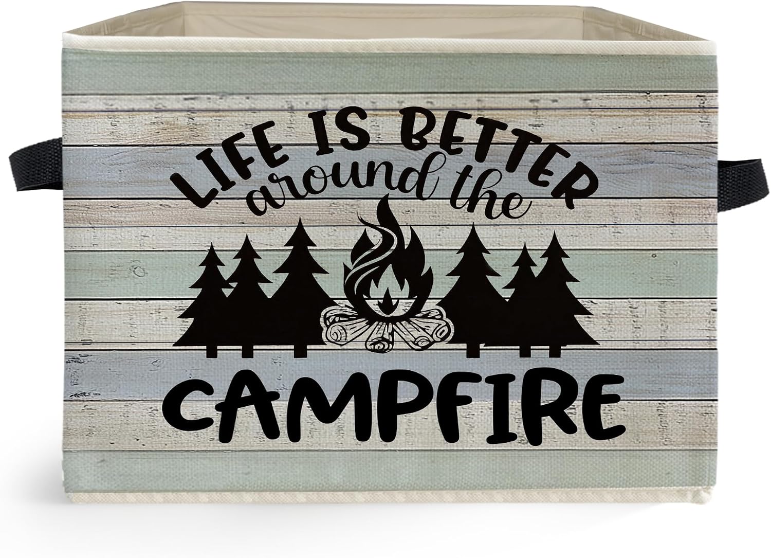 Aldernest Rustic Camping Storage Box Bins