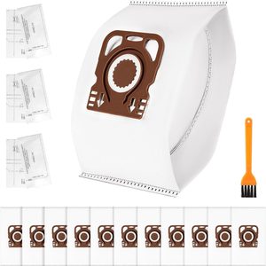 DomiCasa 12 Pack HyClean Air CO Vacuum Bags for Miele Guard M1 S1 L1, Part#1277446