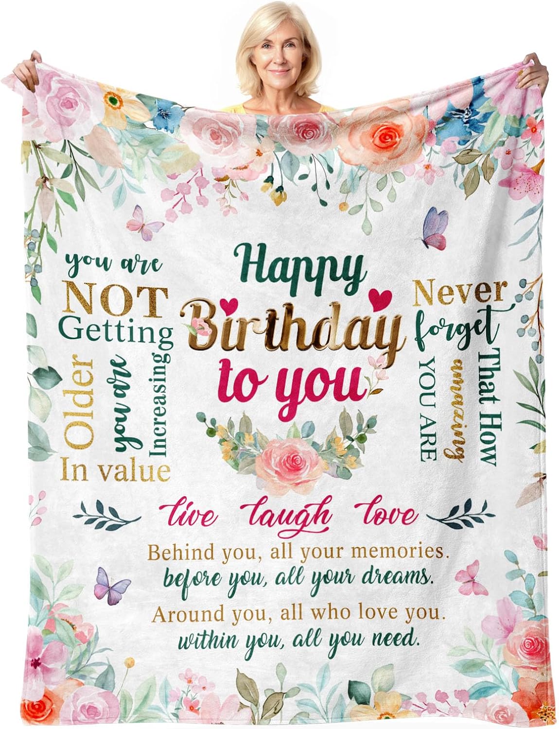 Cedarmoss Birthday Gifts for Women, Gift for Woman, 60 x 50 inches