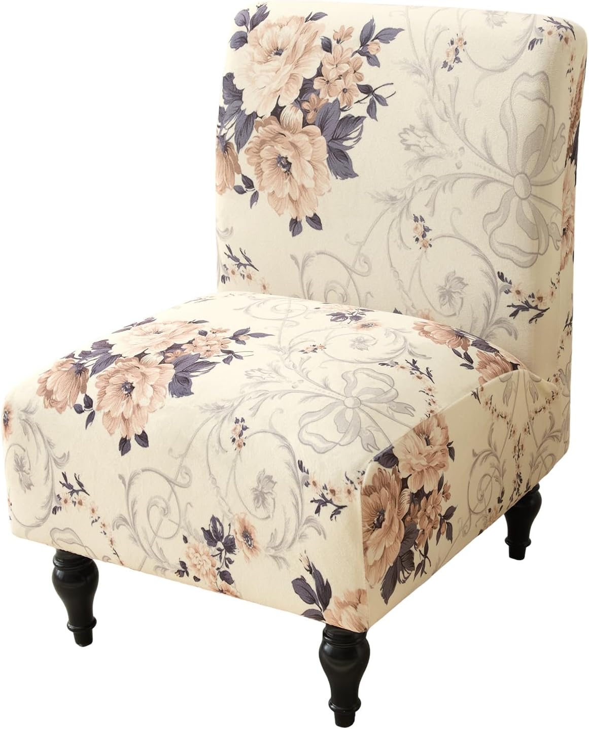 Ashenby Accent Chair Cover Armless Chair Cover Slipper Chair Slipcover