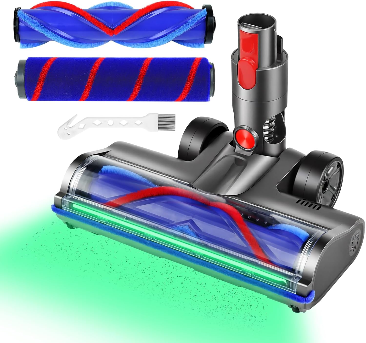 Ashenby 2 Brushes Vacuum Head Replacement Parts for Dyson V7 V8 V10 V11 V15, 2.53 pounds