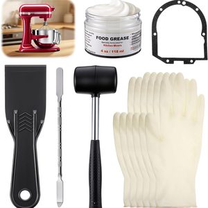Ashenby 4 oz Food Grade Grease Kit Compatible with Kitchenaid Mixer, Re-greasing Kit, 6 Count