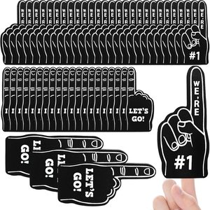 Cedarmoss 50 Pieces Mini Foam Fingers We're #1 Sports Party Supplies, 3.52 ounces