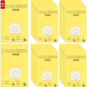 Ashenby 24 Pack 50558 Replacement Canister Vacuum Bags Fit for Kenmore Type C/Q