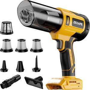 Aldernest Cordless Vacuum Cleaner for DeWalt Battery, 1.7 pounds, Yellow