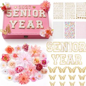 Aldernest 2027 Senior Large Memory Keepsake Box, Pink, 1 Count (Pack of 50)