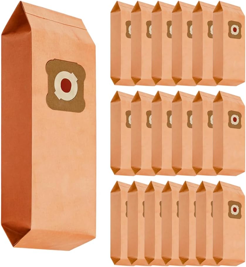 Ashenby 20 Pack Vacuum Bags Compatible with Kirby G3, G4, G5, G6, G7, G Series, Orange