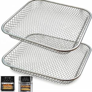 Ashenby Air Fryer Oven Baskets for Gourmia 14QT Air Fryers, 0.32 ounces