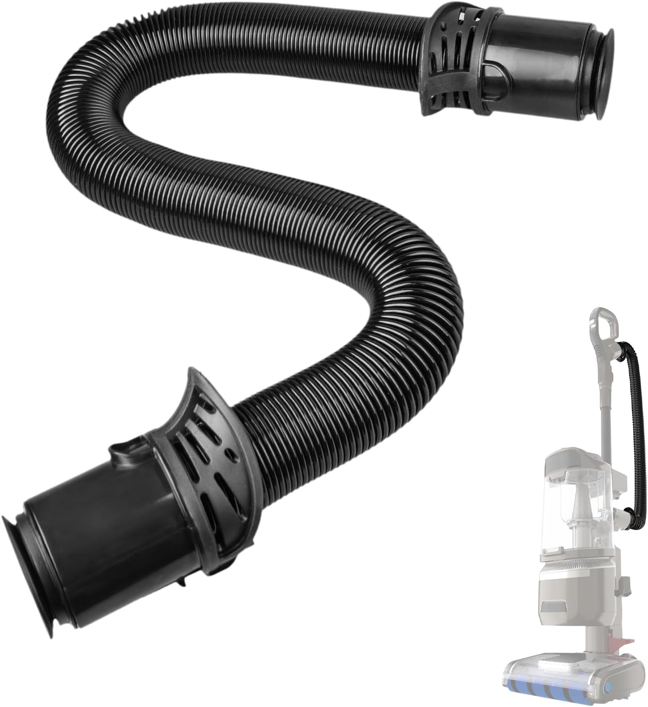 Aldernest Replacement Hose Compatible with Shark LA455 LA480WM LA555 LA700, Black
