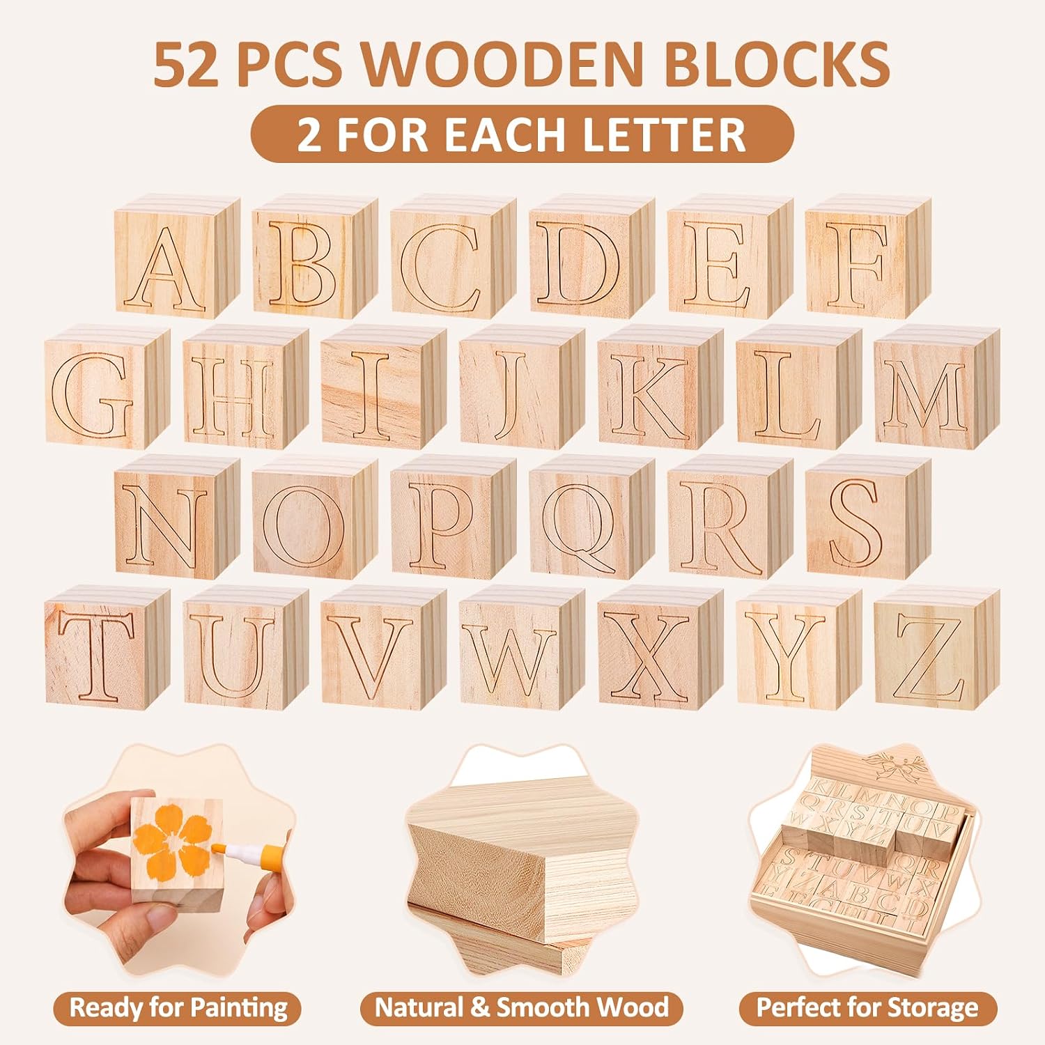 Brackenly 138 PCS Baby Shower Blocks Game Set for Guest, Game Sign Decorations, 1.38 x 1.38 x 1.38 inches