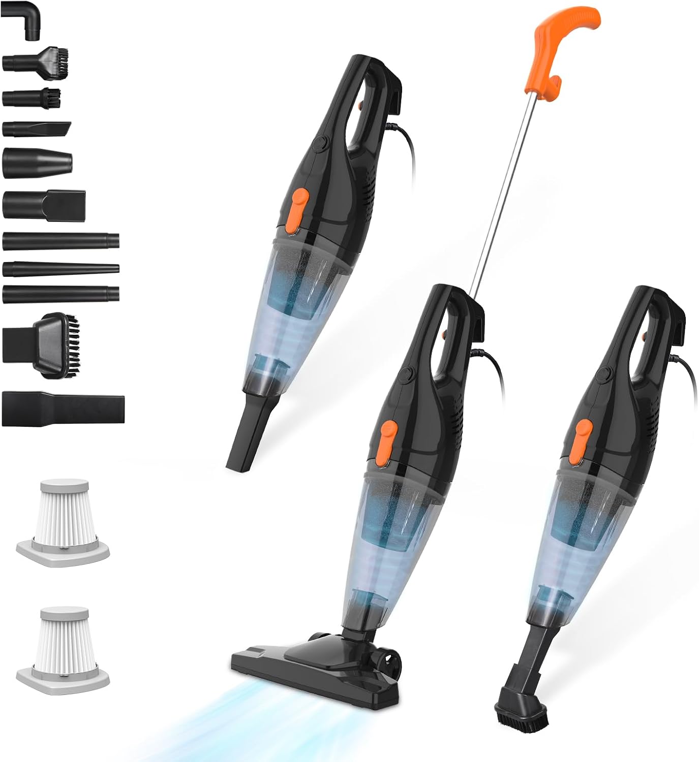 DomiCasa Corded Vacuum Cleaner, 1.9 pounds