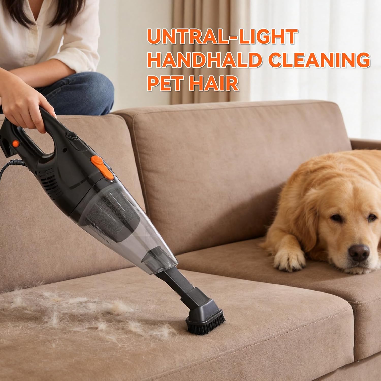 DomiCasa Corded Vacuum Cleaner, 1.9 pounds