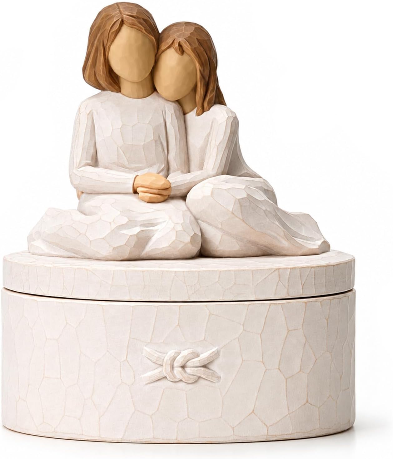 Barleyfield Sister Gifts from Sister, Forever Bond Keepsake Box, Cream