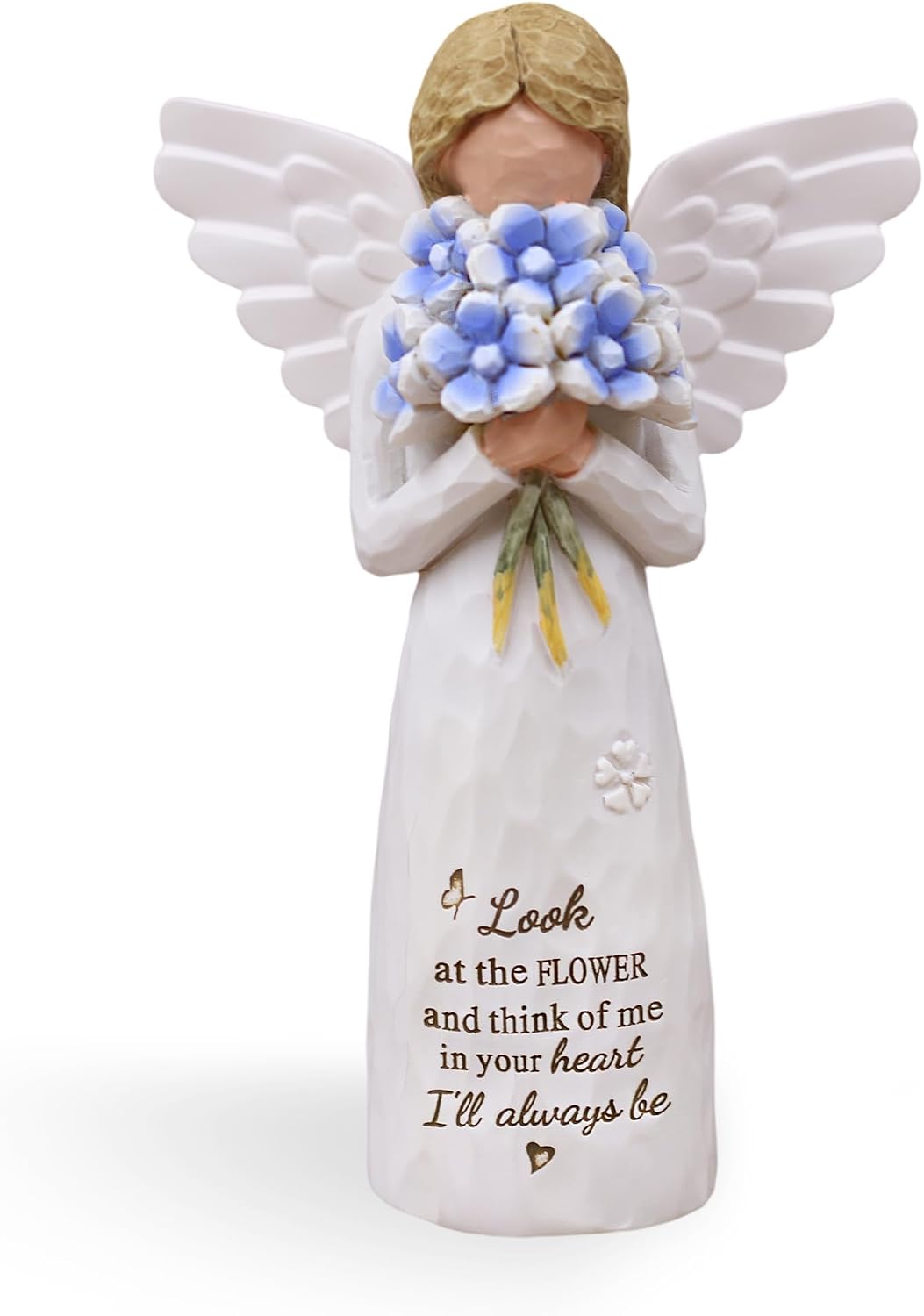 Rowanmere Sympathy Gifts for Loss of Loved One, Miscarriage Gifts Figurines, Forget Me Not Gifts