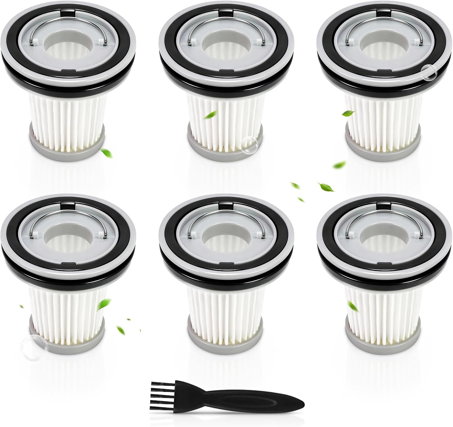 DomiCasa 6 Pack AV8001 Hepa Filters Compatible with Fanttik Slim V8 Apex Car Vacuum