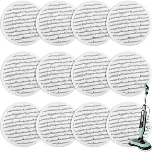 HearthKova 12 Pack Steam Mop Replacement Pads Fit for Shark Steam and Scrub Mop