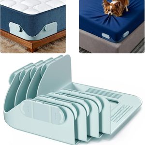 Ashenby Bed Sheet Holders for Corners:Non-Stretch Fitted Sheet Grippers, 1.74 pounds