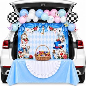 Tanglewick Halloween Trunk or Treat Decorations Kit, Alice