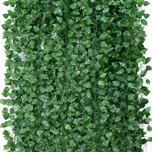 Ashenby 40 Pack 300 Feet Fake Vines Artificial lvy Greenery Fake Plants